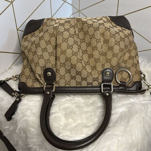 💯Authentic Gucci Two-Way Handbag🍀 - Picture 4 of 16